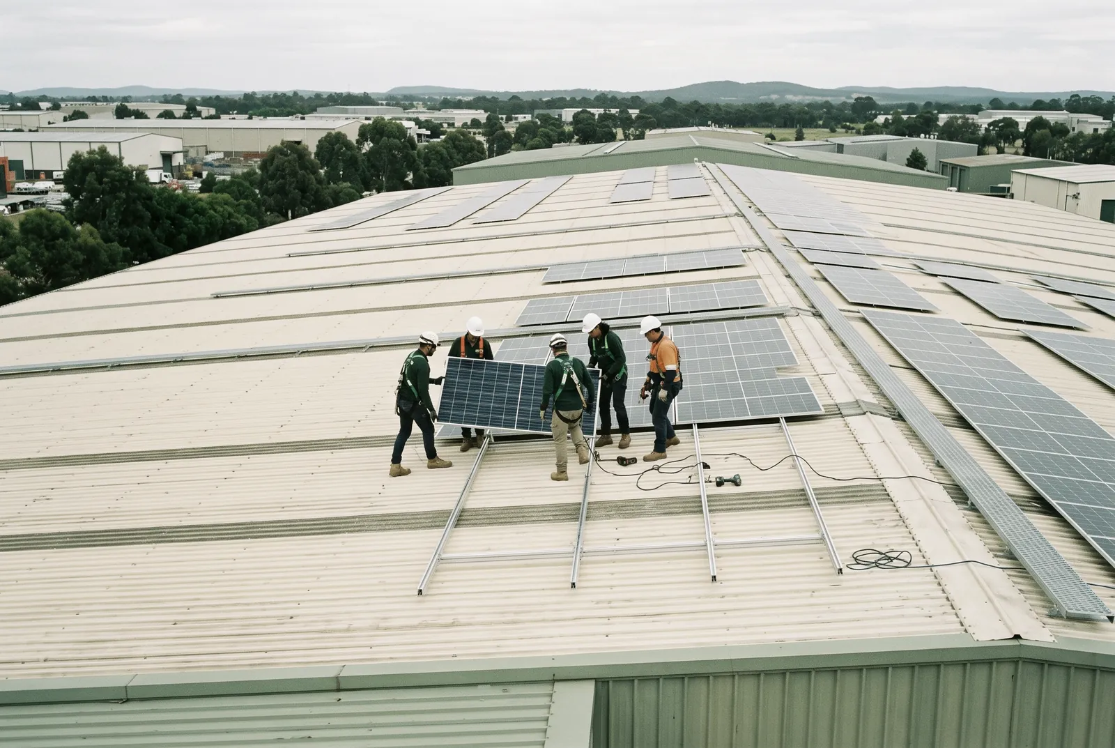 Les avantages d’installer des panneaux solaires en entreprise