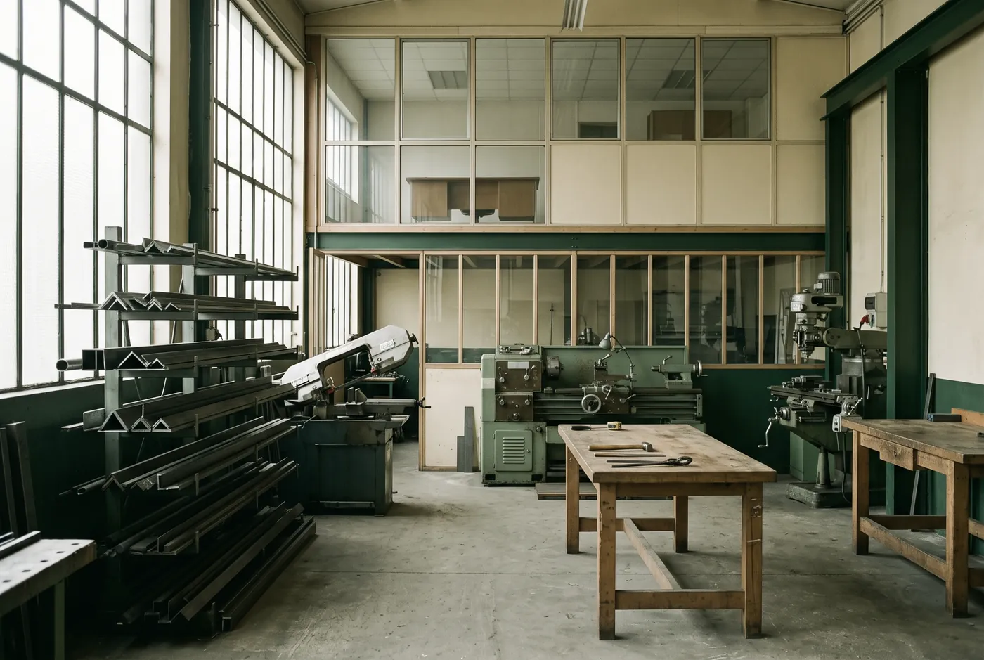 Atelier de production d'une PME